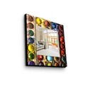 Oglinda decorativa, MA-049, Lemn (Grosime: 27 mm, Multicolor
