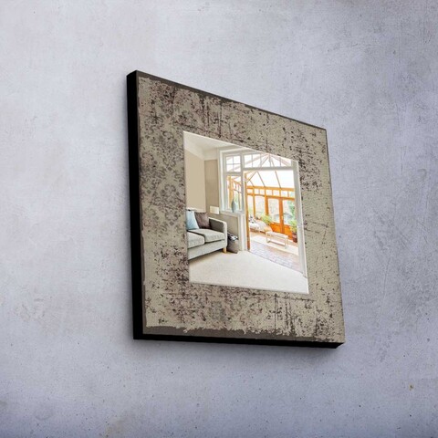 Oglinda decorativa, MA-057, Lemn (Grosime: 27 mm, Multicolor