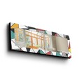 Oglinda decorativa, 40120MA-046, Lemn (Grosime: 27 mm, Multicolor