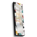 Oglinda decorativa, 40120MA-046, Lemn (Grosime: 27 mm, Multicolor