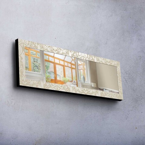 Oglinda decorativa, 40120MA-093, Lemn (Grosime: 27 mm, Multicolor
