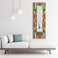 Oglinda decorativa, 40120NISMA-018, Dimensiune: 20 x 100 cm, Multicolor