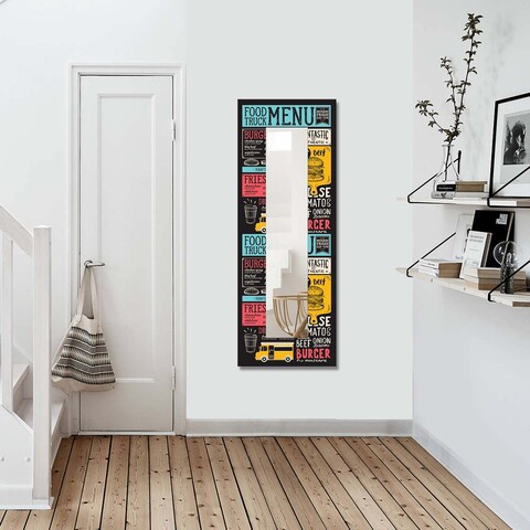 Oglinda decorativa, 40120YMA-40, Dimensiune: 40 x 120 cm, Multicolor