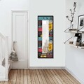 Oglinda decorativa, 40120YMA-40, Dimensiune: 40 x 120 cm, Multicolor
