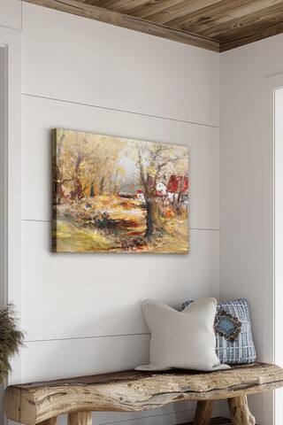 Tablou decorativ, Ersyfdc101, 70 x 100 cm, Multicolor