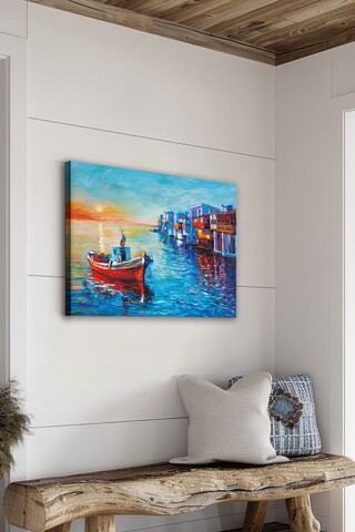 Tablou decorativ, Ersyfdc163, 70 x 100 cm, Multicolor