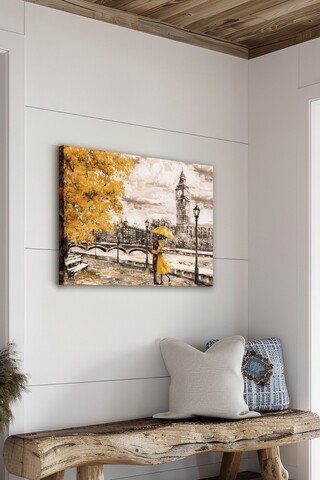 Tablou decorativ, Ersyfdc2, 70 x 100 cm, Multicolor