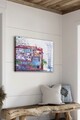 Tablou decorativ, Ersyfdc25, 70 x 100 cm, Multicolor