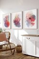 Tablou decorativ (3 Pieces), 3Cnvs11, 50 x 70 cm (3 bucăți), Multicolor