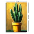Tablou decorativ, 70100BSRC-016, Cadru: 100% PIN (Grosime: 2,8 mm, Multicolor