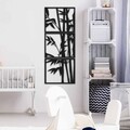 Decoratiune de perete, MT, Dimensiune: 49 x 40 cm (3 bucăți), Negru
