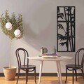 Decoratiune de perete, MT, Dimensiune: 49 x 40 cm (3 bucăți), Negru
