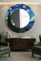 Oglinda decorativa, Artmdfmrr1, Cadru: 100% MDF, Multicolor