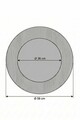 Oglinda decorativa, Artmdfmrr6, Cadru: 100% MDF, Multicolor