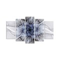Set 5 tablouri decorative, 5ABSMDF-59, 20 x 60 cm, Multicolor