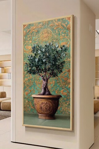Tablou decorativ, Artsmdfyty93-7033, MDF (Grosime: 2,7 mm, Multicolor