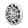 Ceas de perete decorativ, Hisar Antique, Dimensiune: 40 x 40 cm, Alb