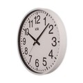 Ceas de perete decorativ, Simplex, Dimensiune: 38 x 38 cm, Alb