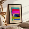 Tablou decorativ, SC11374_5070, Dimensiuni: 54 x 74 cm, Multicolor
