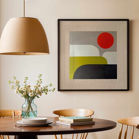 Tablou decorativ, SC11362_100100, Dimensiuni: 104 x 104 cm, Multicolor