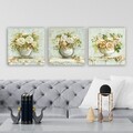Tablou decorativ (3 Pieces), Drprc9026, Lemn (Grosime: 3 cm, Multicolor