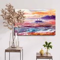 Tablou decorativ, 4570NISC-016, Lemn, Multicolor