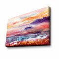 Tablou decorativ, 4570NISC-016, Lemn, Multicolor