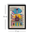 Tablou decorativ, 3752softsct-001, Înrămat: 100% LEMN (Grosime: 22 mm, Multicolor