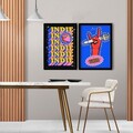 Tablou decorativ (2 Pieces), 2p3752softct-004, Înrămat: 100% LEMN (Grosime: 22 mm, Multicolor