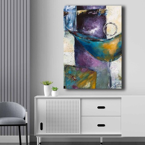 Tablou decorativ, 70100NISC-005, Lemn, Multicolor