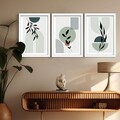 Tablou decorativ (3 Pieces), 3p3752softct-001, Înrămat: 100% LEMN (Grosime: 22 mm, Multicolor