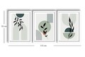 Tablou decorativ (3 Pieces), 3p3752softct-001, Înrămat: 100% LEMN (Grosime: 22 mm, Multicolor