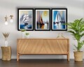 Tablou decorativ (3 Pieces), 3p3752softct-003, Înrămat: 100% LEMN (Grosime: 22 mm, Multicolor