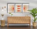 Tablou decorativ (3 Pieces), 3p3752softct-016, Înrămat: 100% LEMN (Grosime: 22 mm, Multicolor