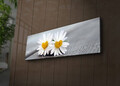 Tablou decorativ cu lumina LED, 3090İACT-12, 30 x 90 cm, Multicolor