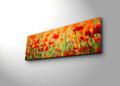Tablou decorativ cu lumina LED, 3090İACT-13, 30 x 90 cm, Multicolor