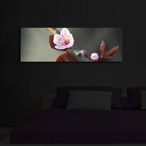 Tablou decorativ cu lumina LED, 3090İACT-44, 30 x 90 cm, Multicolor