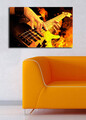 Tablou decorativ cu lumina LED, 4570DACT-13, Dimensiune: 45 x 70 cm, Multicolor