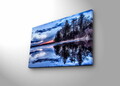 Tablou decorativ cu lumina LED, 4570DHDACT-013, Dimensiune: 45 x 70 cm, Multicolor