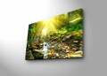 Tablou decorativ cu lumina LED, 4570DHDACT-119, Dimensiune: 45 x 70 cm, Multicolor