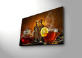 Tablou decorativ cu lumina LED, 4570İACT-30, Dimensiune: 45 x 70 cm, Multicolor