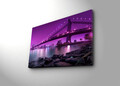 Tablou decorativ cu lumina LED, 4570İACT-39, Dimensiune: 45 x 70 cm, Multicolor