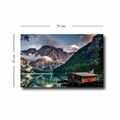 Tablou decorativ, 45702021C-060, Lemn (Grosime: 2,8 cm, Multicolor