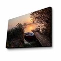 Tablou decorativ, 45702021C-063, Lemn (Grosime: 2,8 cm, Multicolor