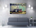 Tablou decorativ, WY360 (70 x 100), Canvas imprimat, Multicolor
