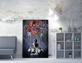 Tablou decorativ, WY363 (70 x 100), Canvas imprimat, Multicolor