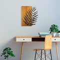 Decoratiune de perete, Leaf 3-1, Lățime: 58 cm Înălțime: 50 cm Adâncime: 3 cm, Multicolor
