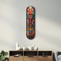 Tablou decorativ, Bohemian Flower Dream v4, Dimensiune: 20 x 80 cm, Multicolor