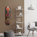 Tablou decorativ, Bohemian Flower Dream v4, Dimensiune: 20 x 80 cm, Multicolor