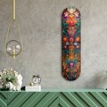 Tablou decorativ, Bohemian Flower Dream v4, Dimensiune: 20 x 80 cm, Multicolor